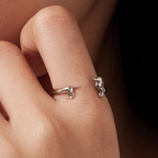 LIMITED DACHSHUND LOVE RING (ADJUSTABLE)