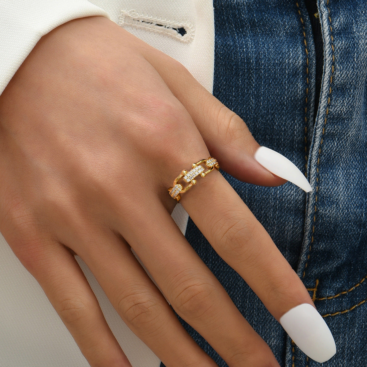 Zoë Gold Ring