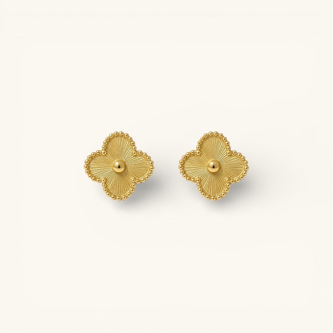 Clover Earrings Gold VIP