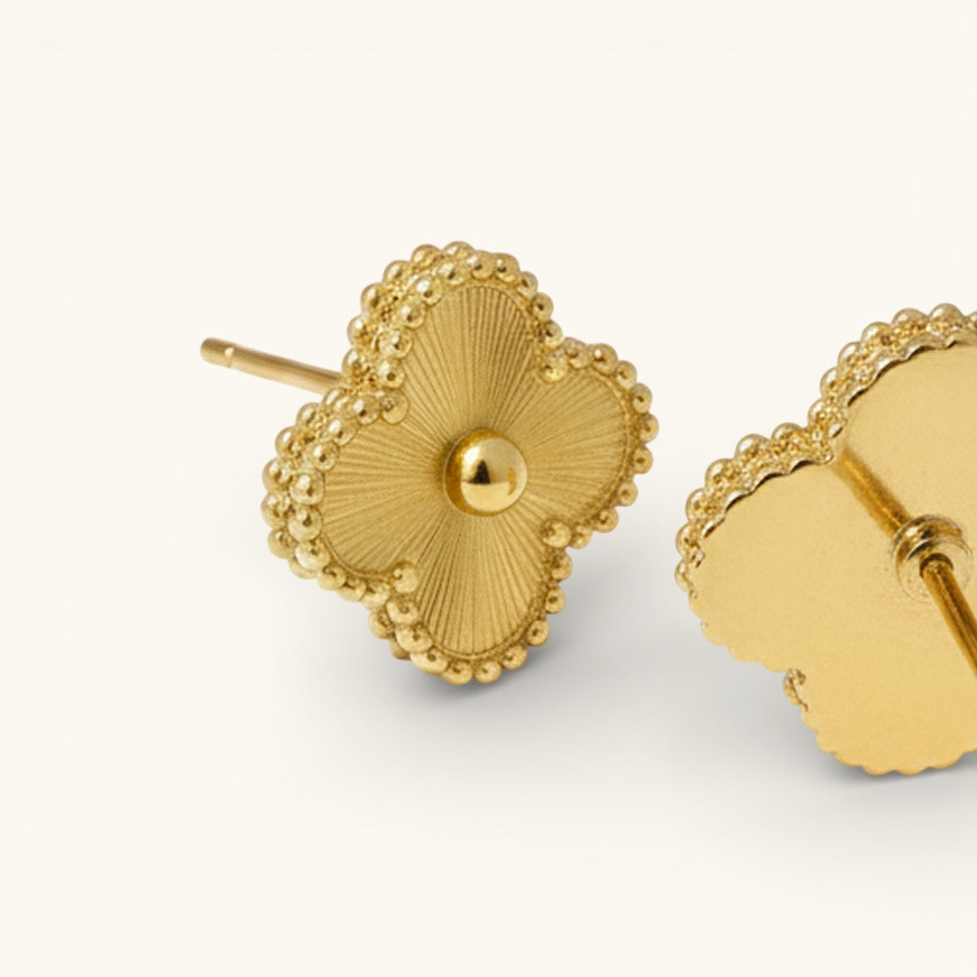 Clover Earrings Gold VIP