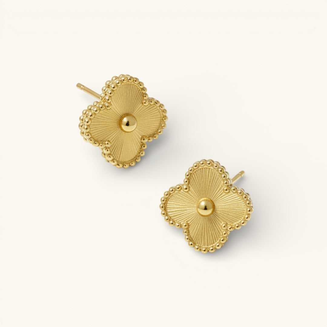 Clover Earrings Gold VIP