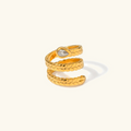 Leanore Gold Serpent Ring