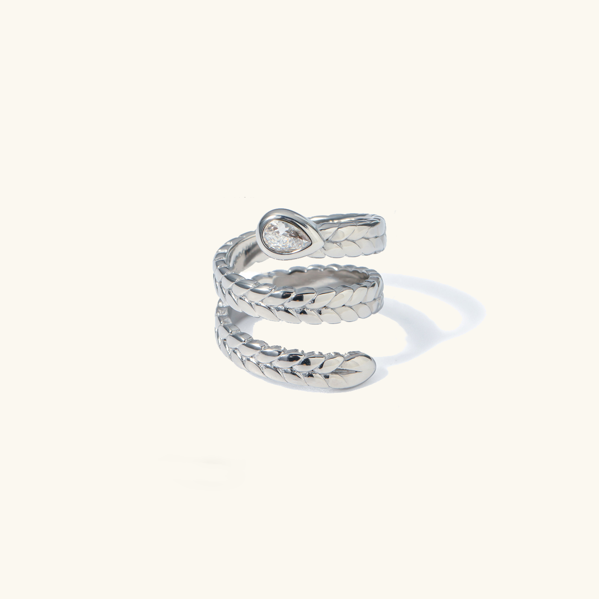 Leanore Gold Serpent Ring