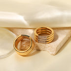 Santi Diamond Gold Ring