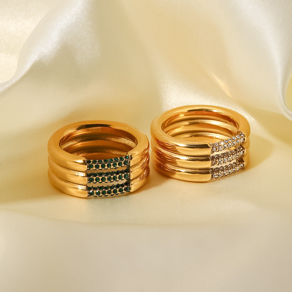 Santi Diamond Gold Ring