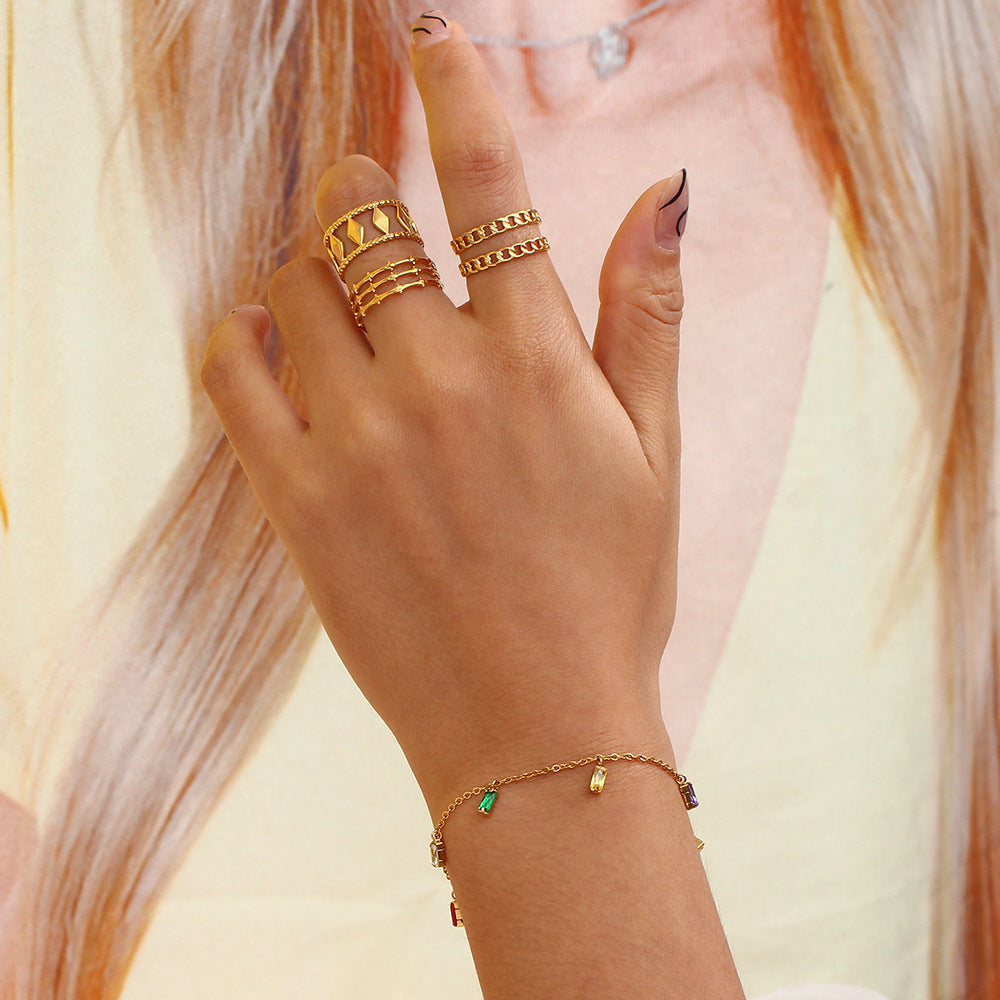 José Gemstone Bracelet