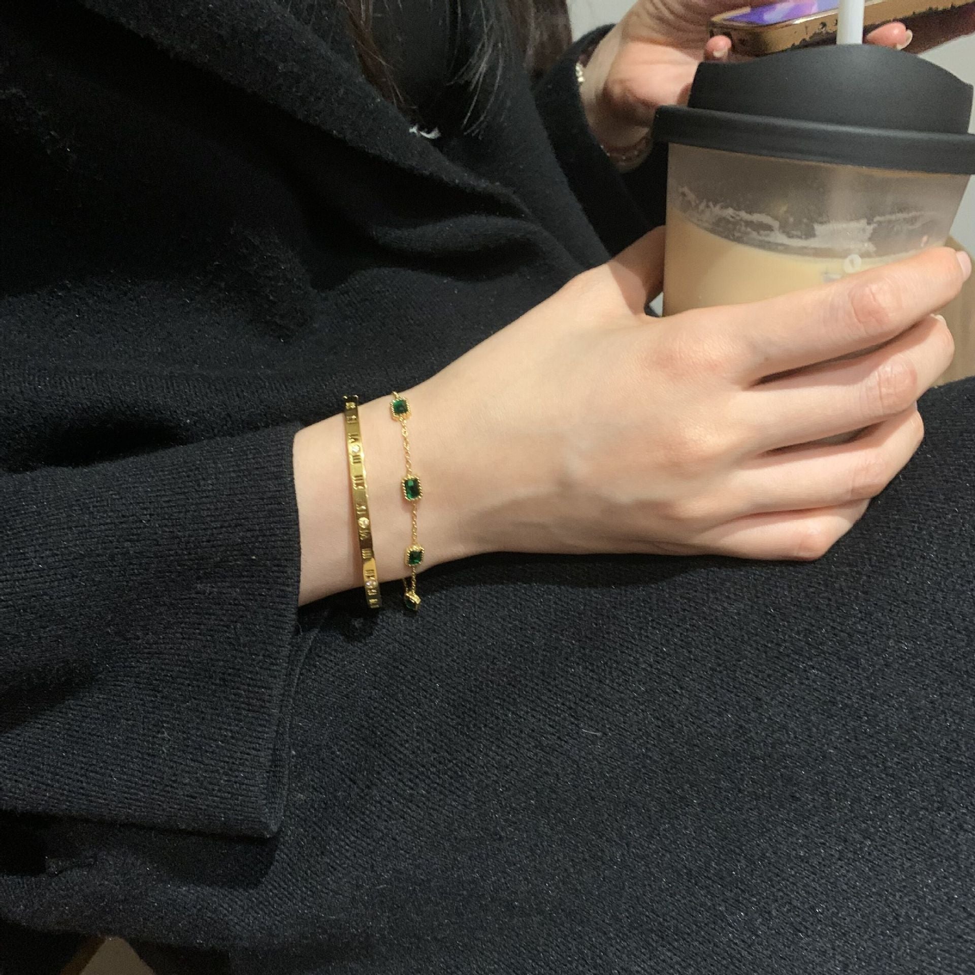 Emera Green Bracelet