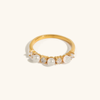Ceá Diamond Pearl Ring VIP