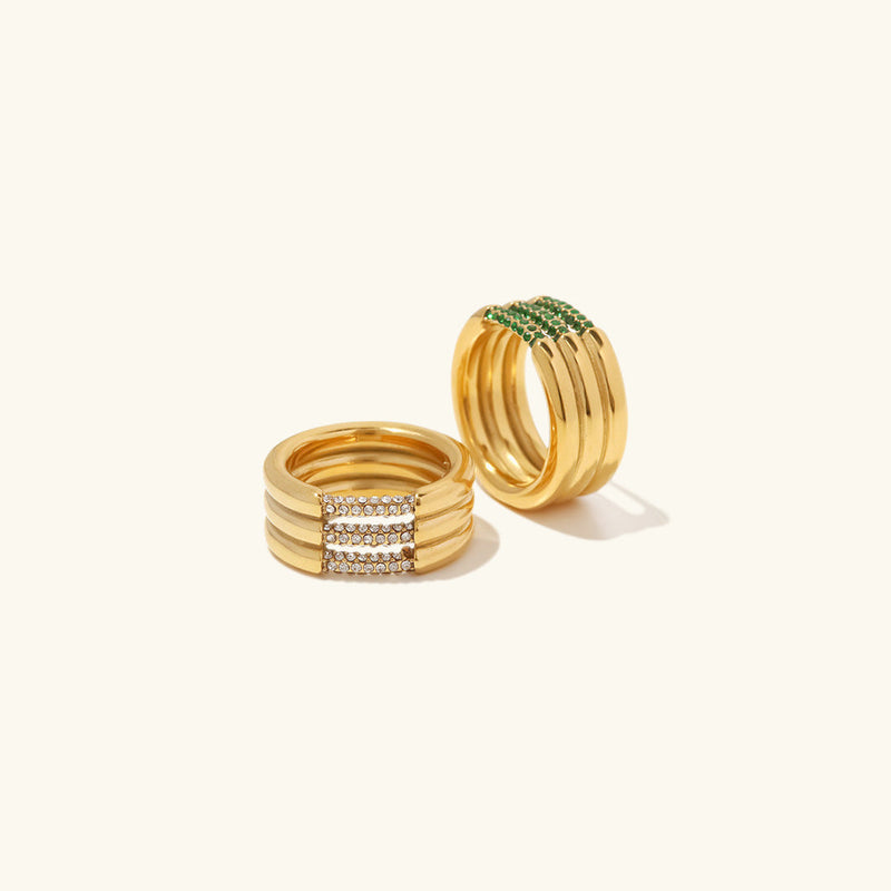 Santi Diamond Gold Ring
