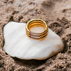 Santi Diamond Gold Ring
