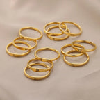 LEO ZODIAC GOLD RING
