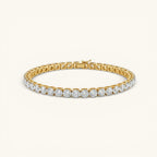 Boston Tennis Bracelet Gold