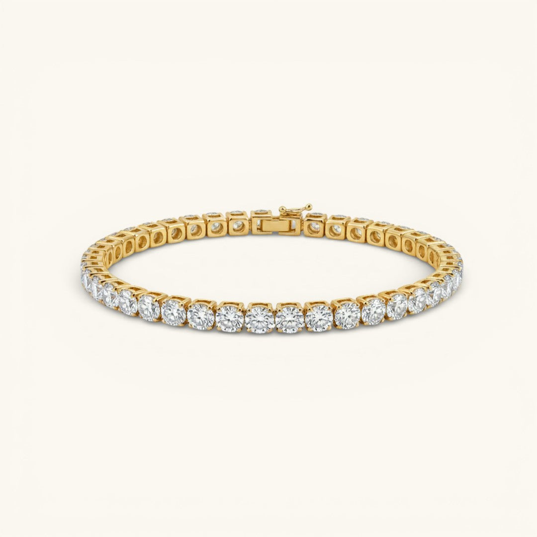 Boston Tennis Bracelet Gold