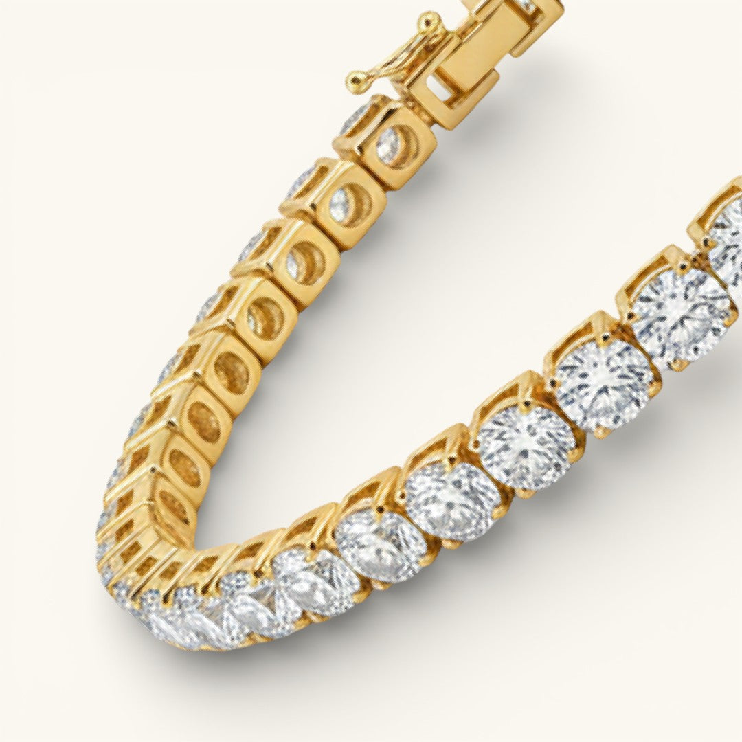 Boston Tennis Bracelet Gold