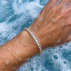 Boston Tennis Bracelet Gold