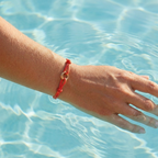 Sinked Triple Gold Bracelet