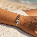 Sinked Triple Gold Bracelet