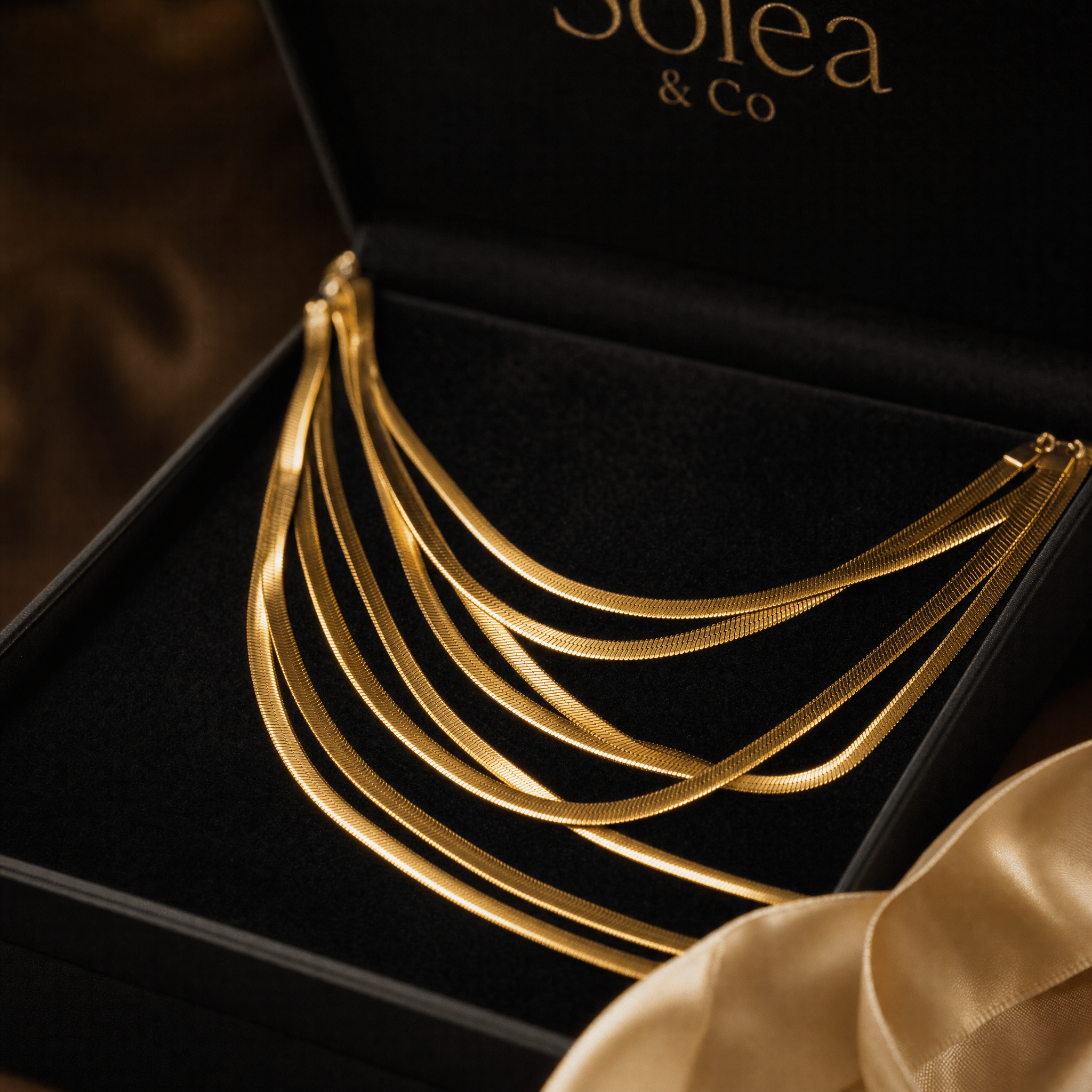 (VIP) Serpentine Multi-Layer Chain Necklace
