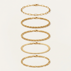 Vour | Gold Bracelet Set